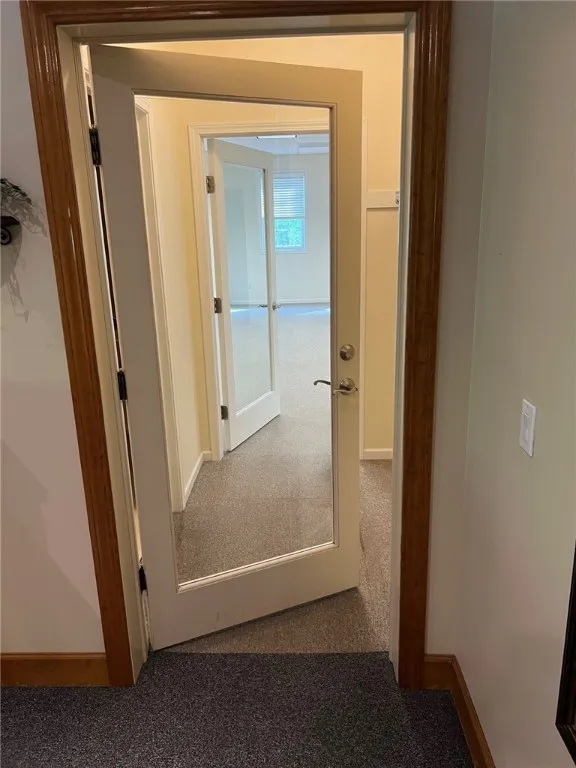entrance door to suite