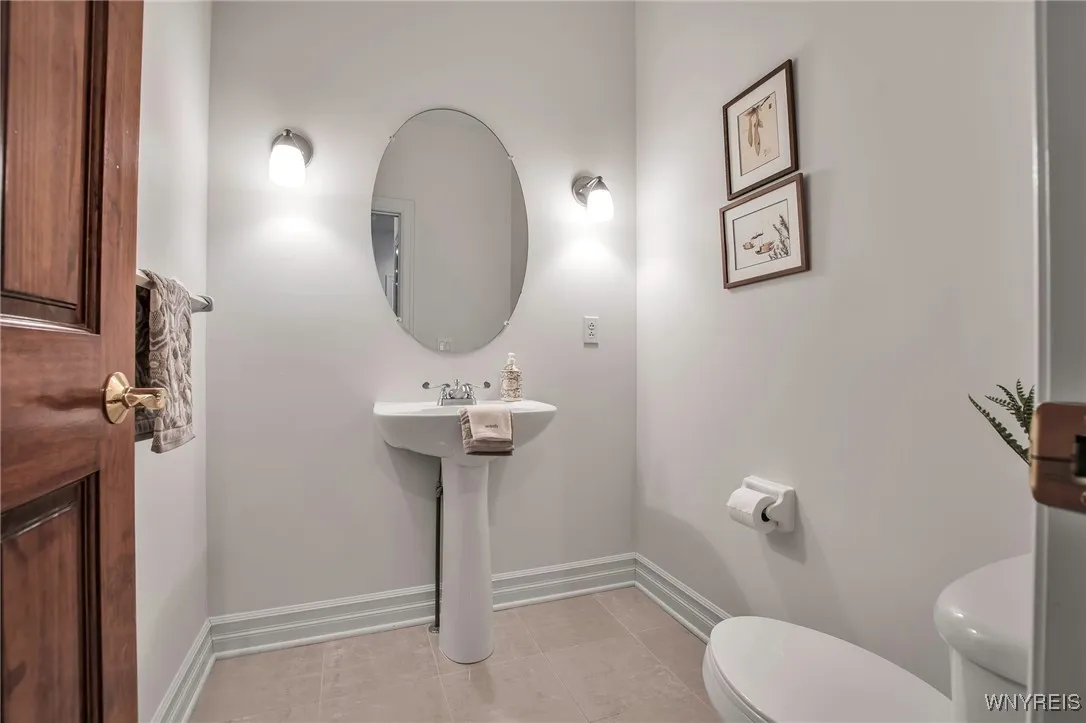 1st floor powder room