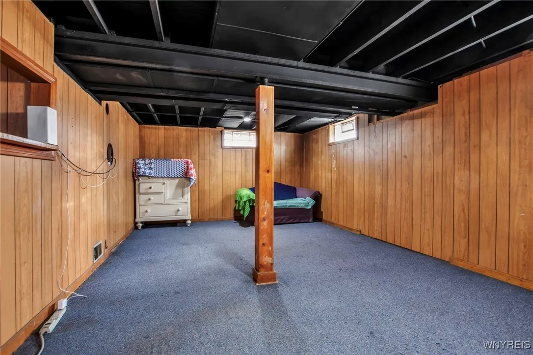 Partially Finished Basement