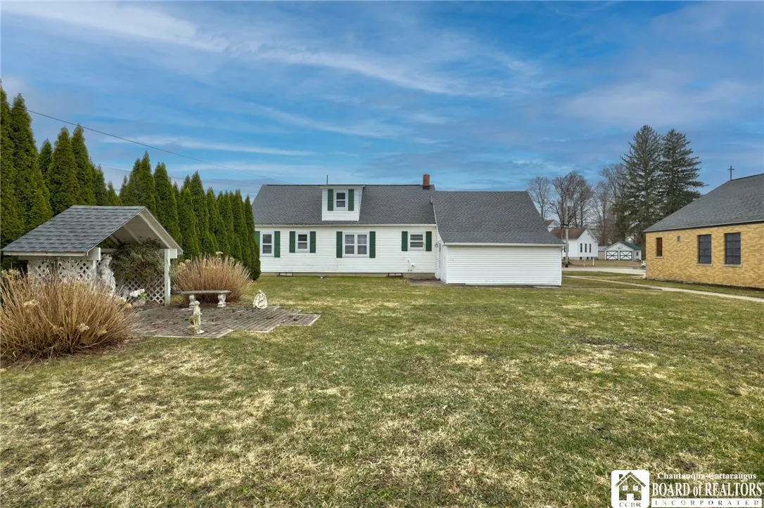 Back exterior of house