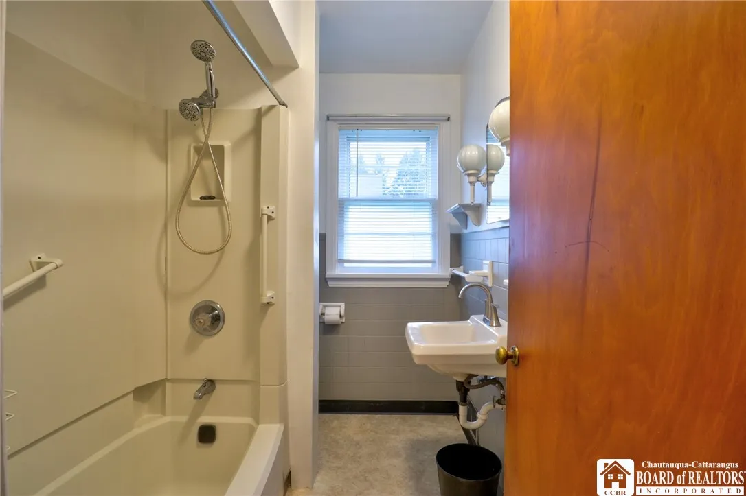 Bath on first floor