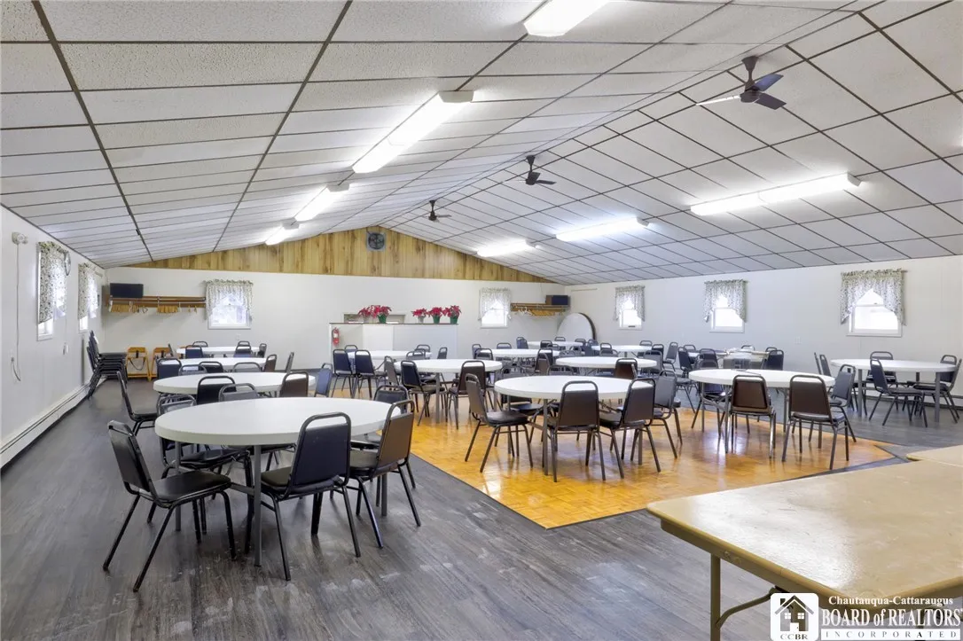 Spacious dining/rec area...new luxury vinyl plank