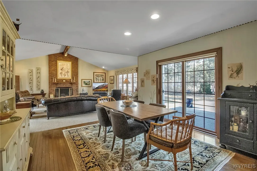 Main house eating area