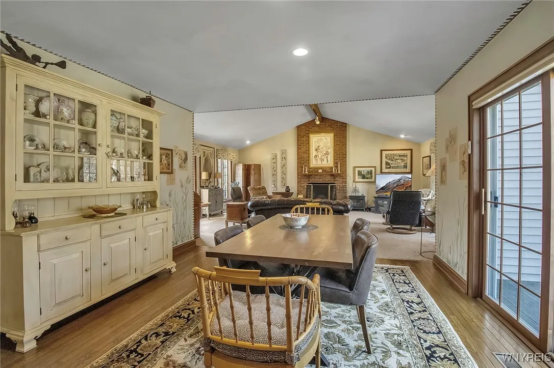 Main house eating area