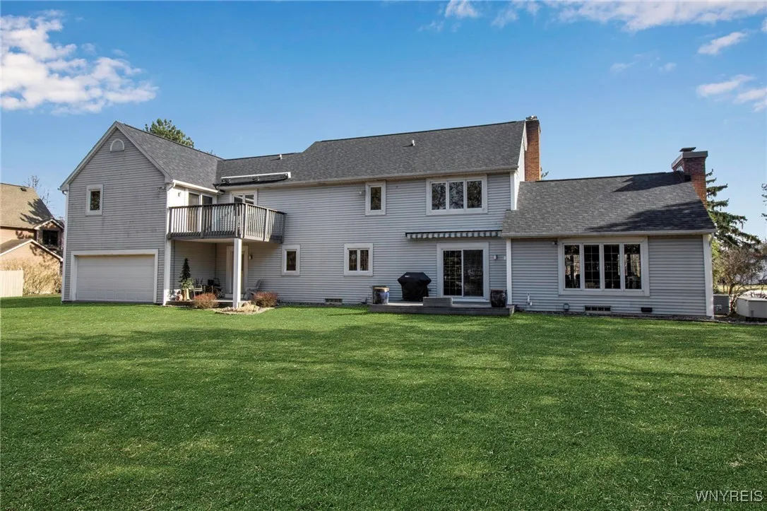 Backyard (double lot)