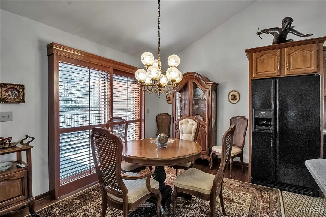 In-law apartment dining area