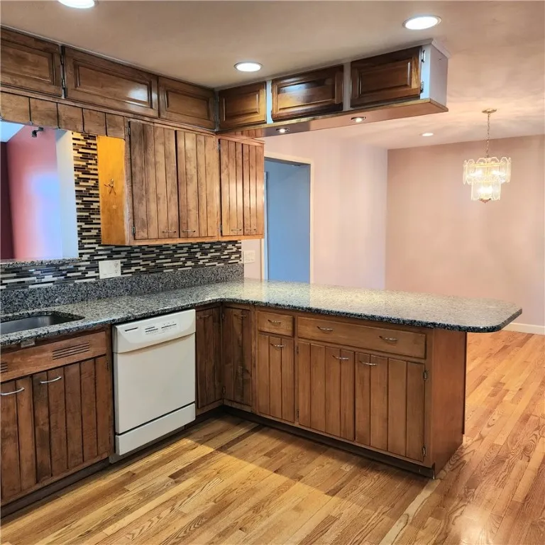 Skylight in this area for a bright sunny kitchen