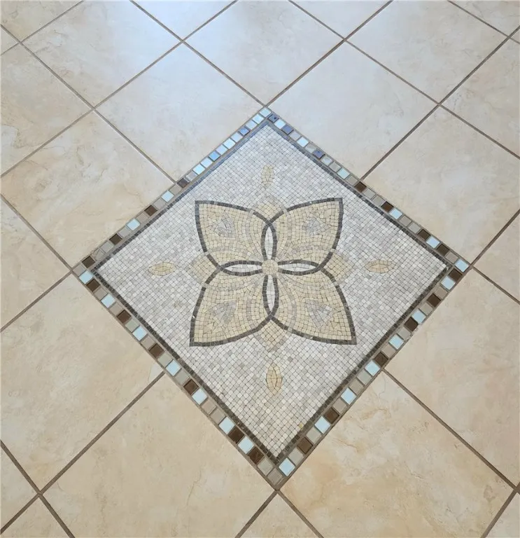 Custom tile inlay