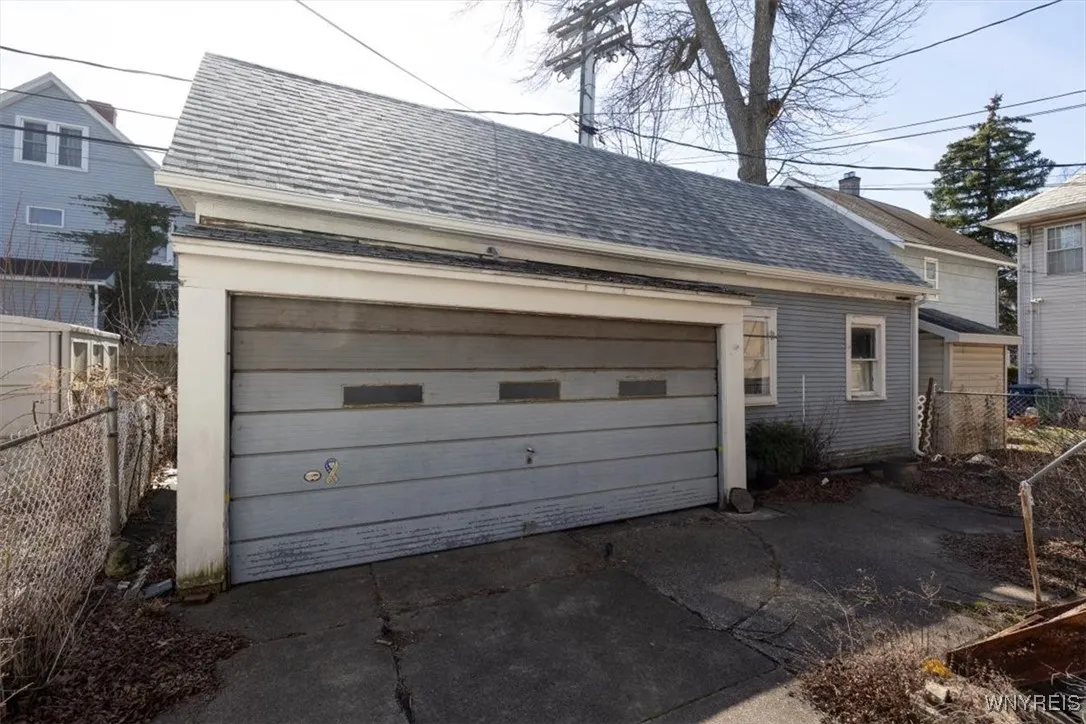 2 car garage has a newer roof-2023 and gutters-2024.
