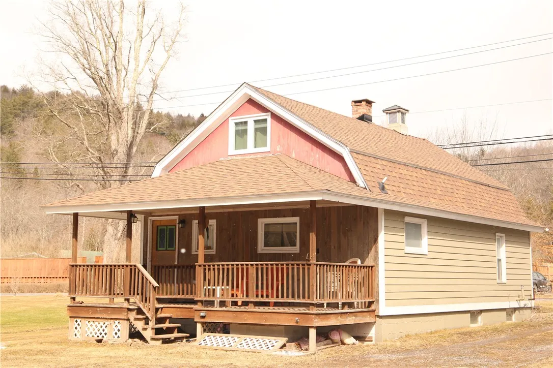Rear of cottage