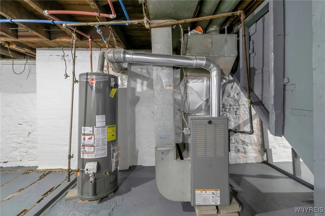 Hot water tank and Furnace -New 2025