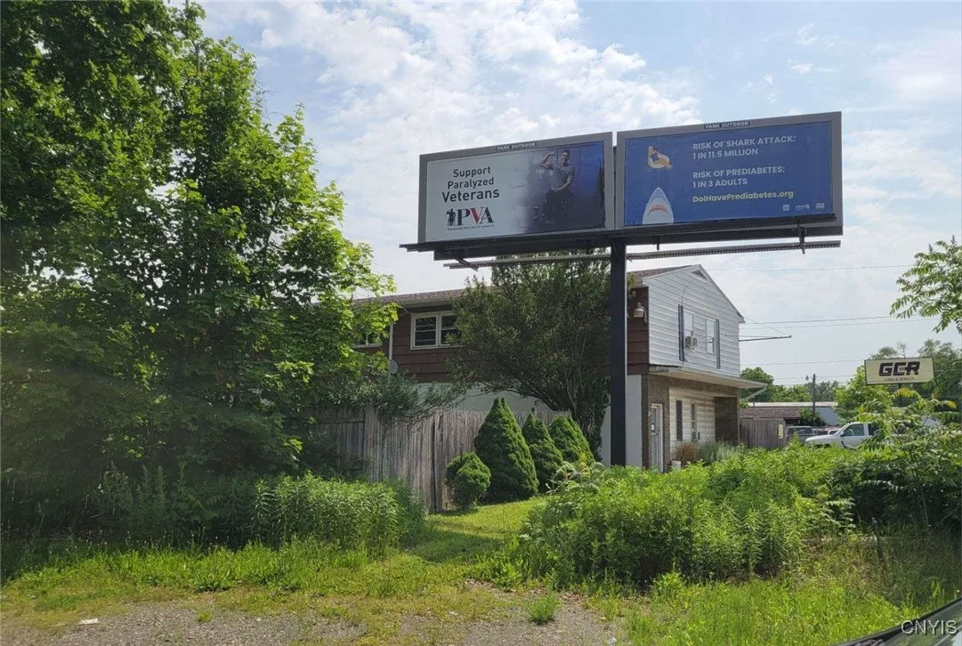 Double sided 
billboard