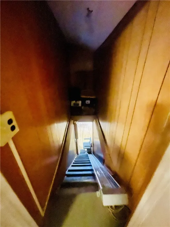 Chair lift to second floor