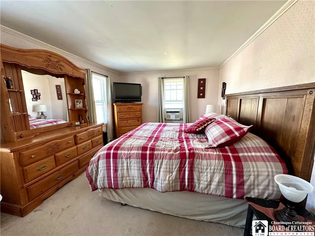 Primary Bedroom with double closets