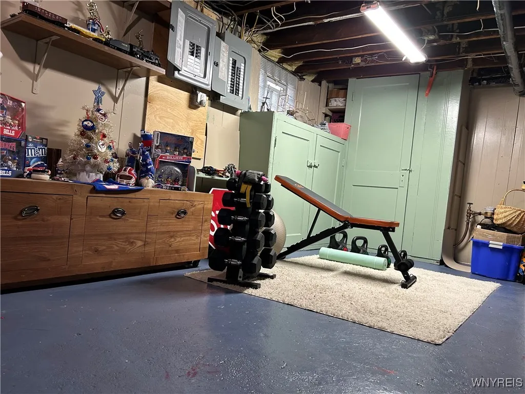 Spacious basement