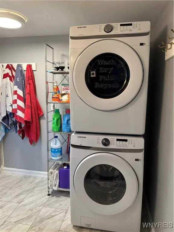 First floor laundry