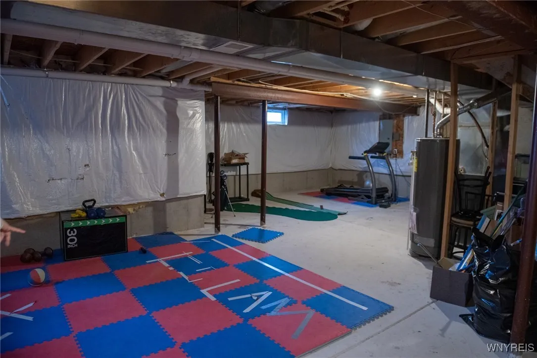 Tons of space for a potential finished basement