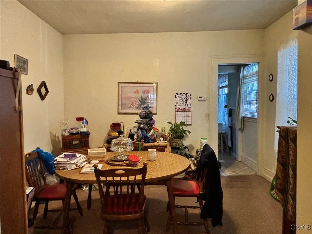 Downstairs dining room