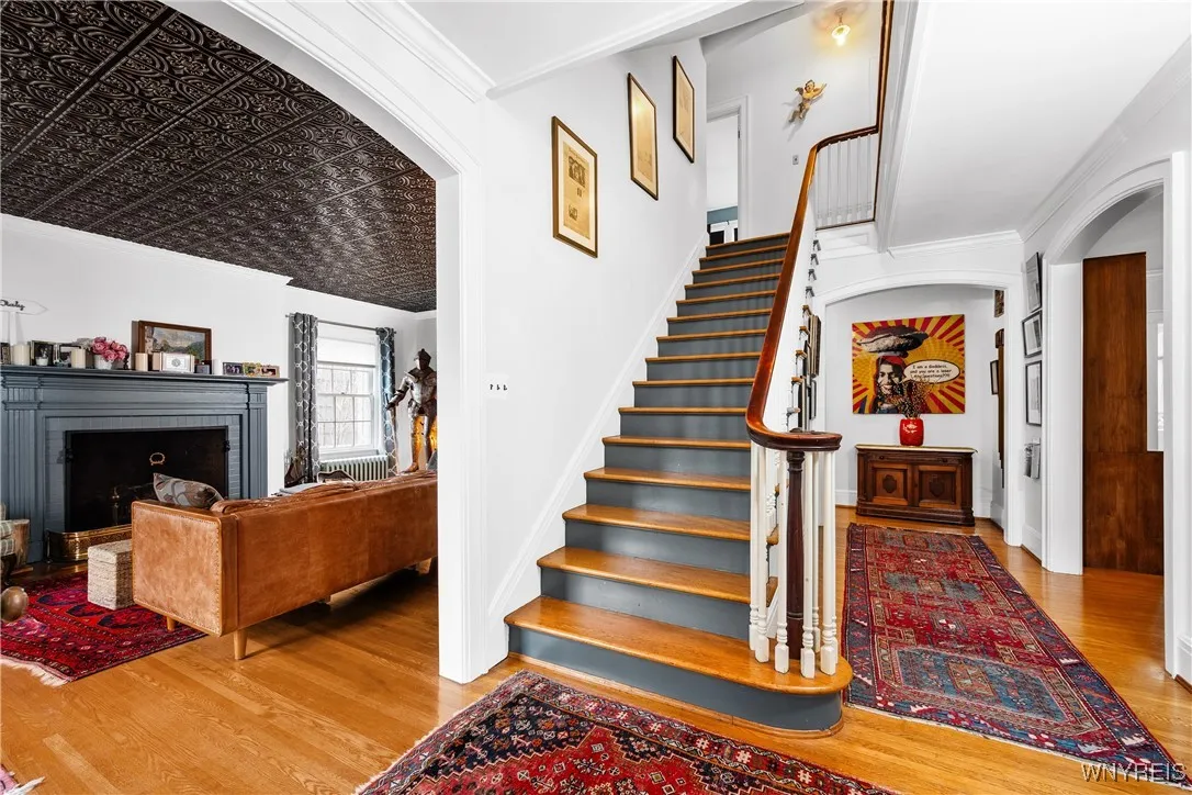 Stairs to Second Floor