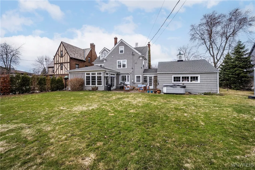 Backyard Facing House