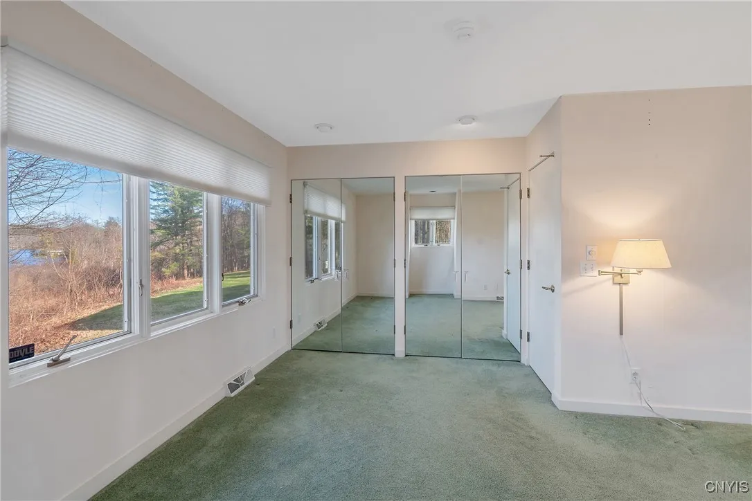 Bedroom 3 - View of the lake to the left.