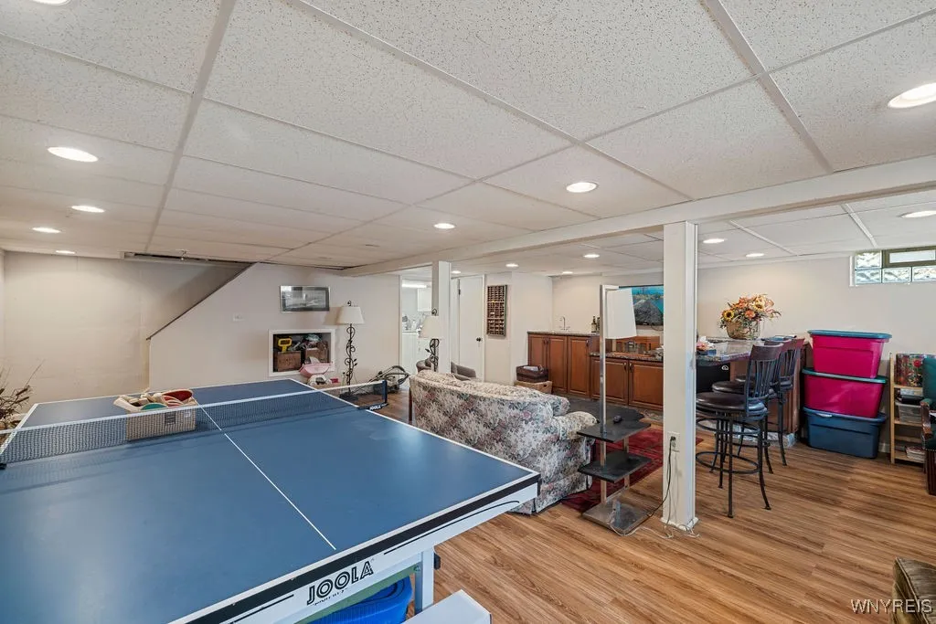 Full finished basement