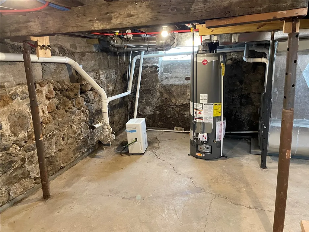 A view of the utilities.