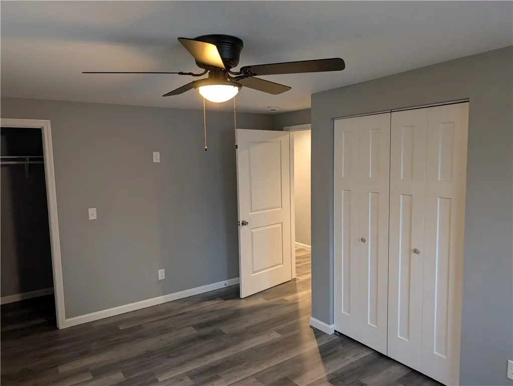 This home has a large master bedroom