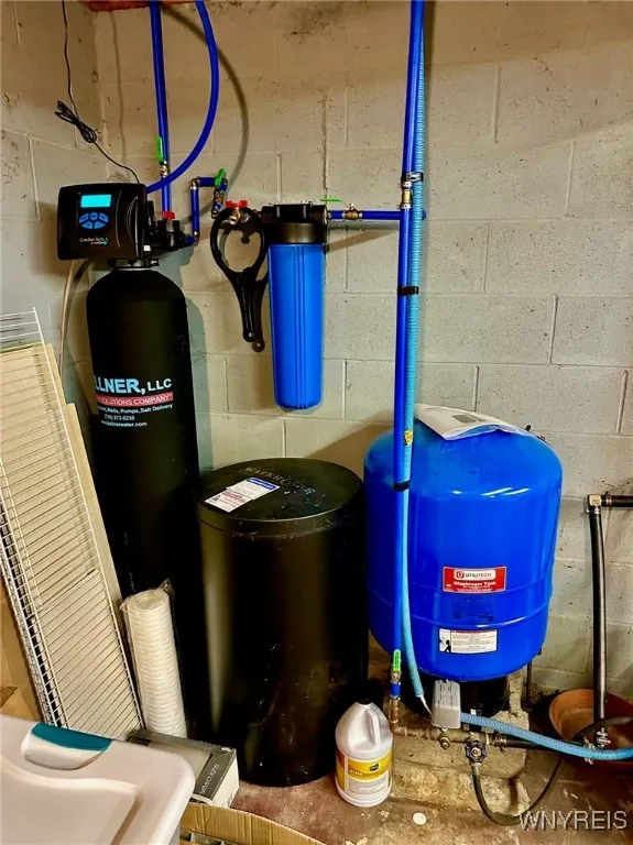 Upgraded water softener.