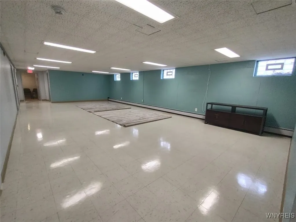 Basement rec room