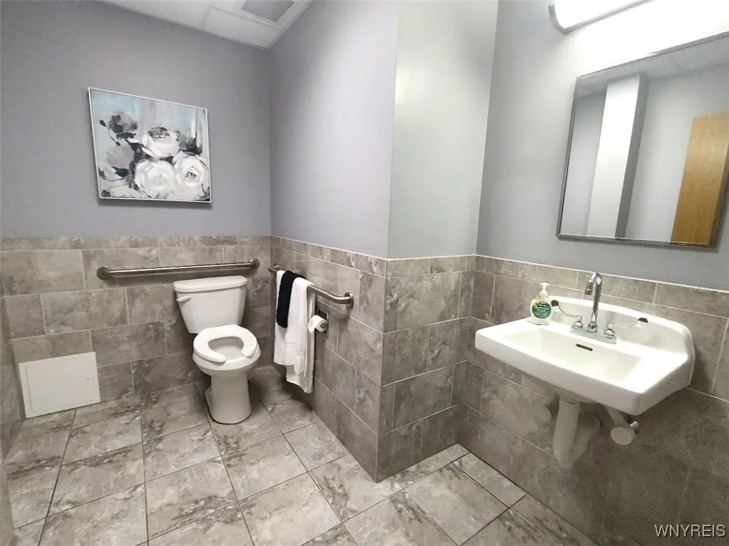 1st floor half bath