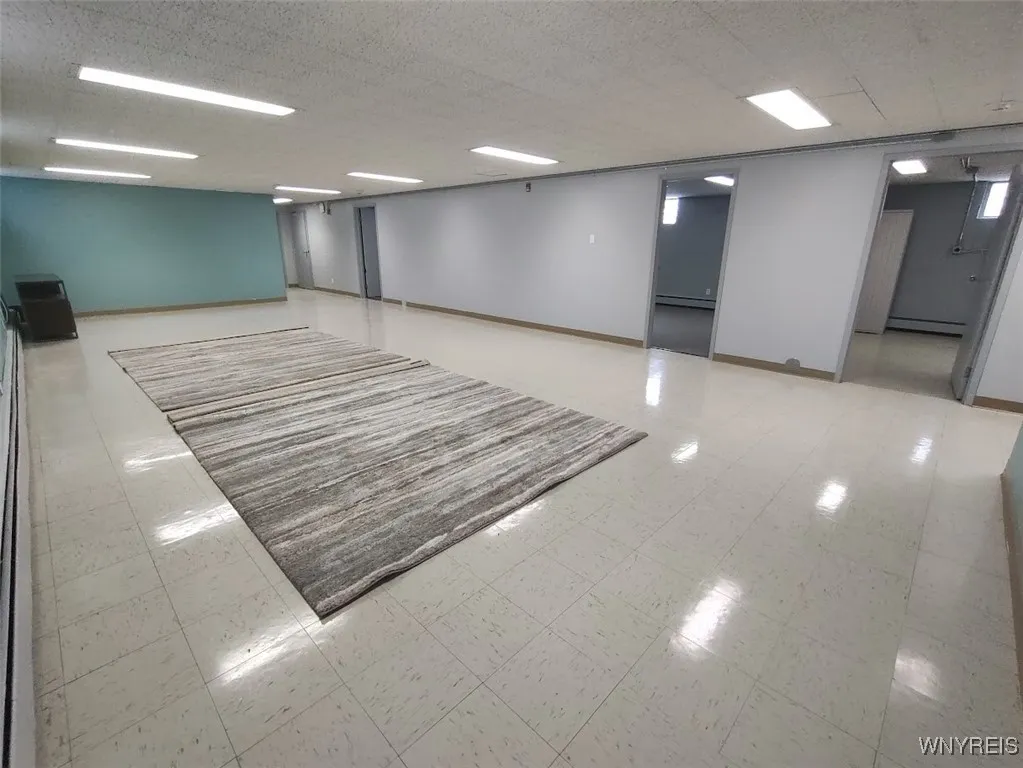 Basement rec room