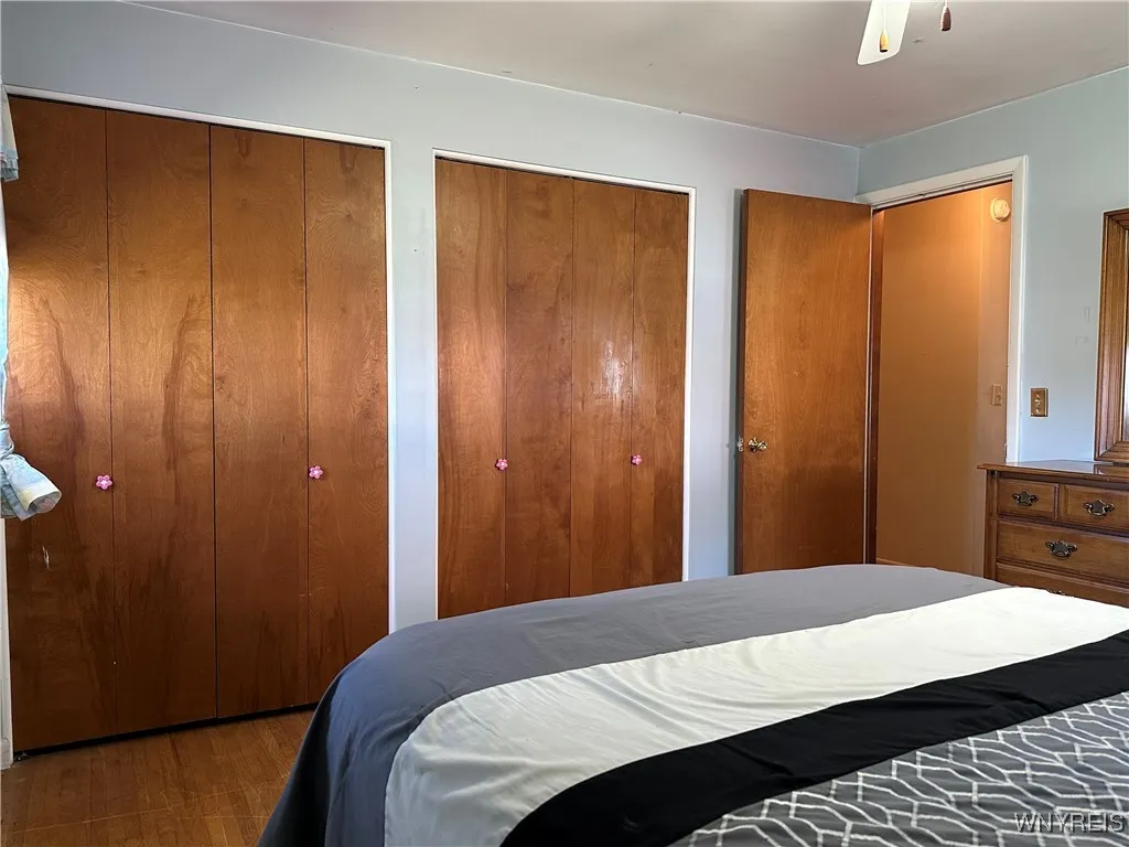 Bedroom 2 with Double Closets