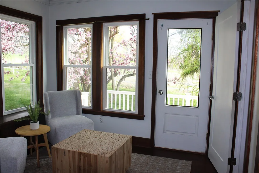 Door out to Wrap around Deck from Morning Room