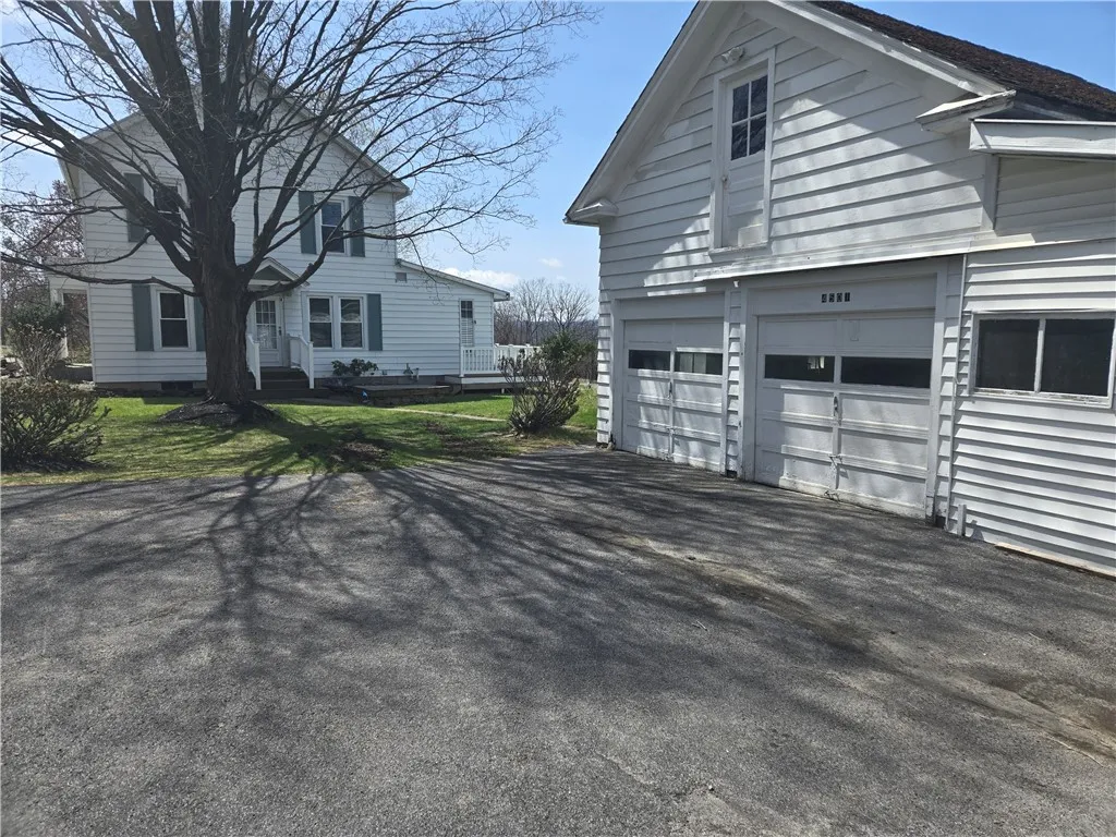 Garage and North Side of Home