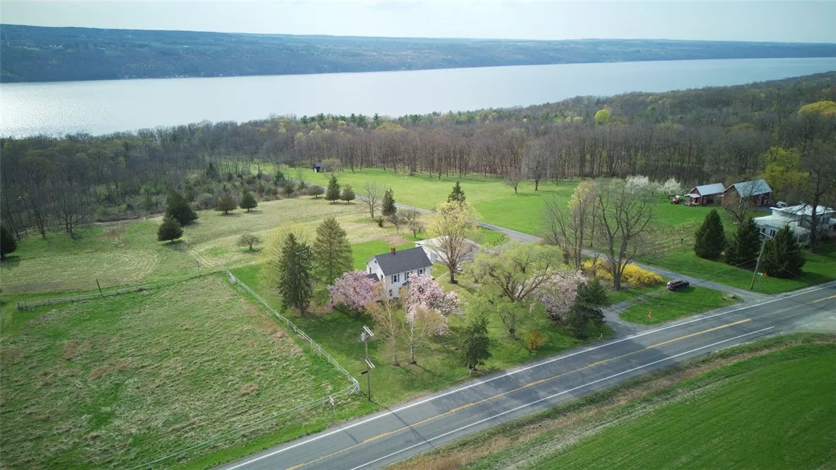 Home with 3.5 acres and Seneca Lake View. Welcome to the Finger Lakes Region\n