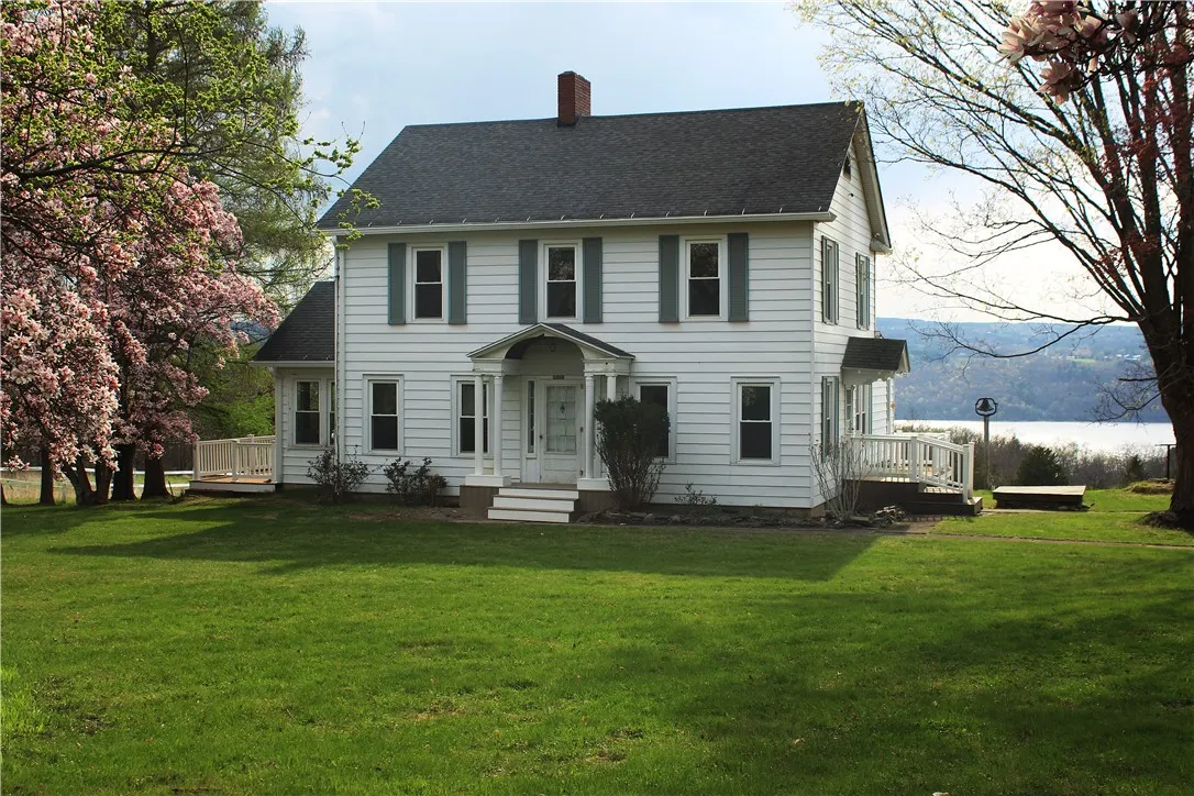 North Side Entry of wrap around deck