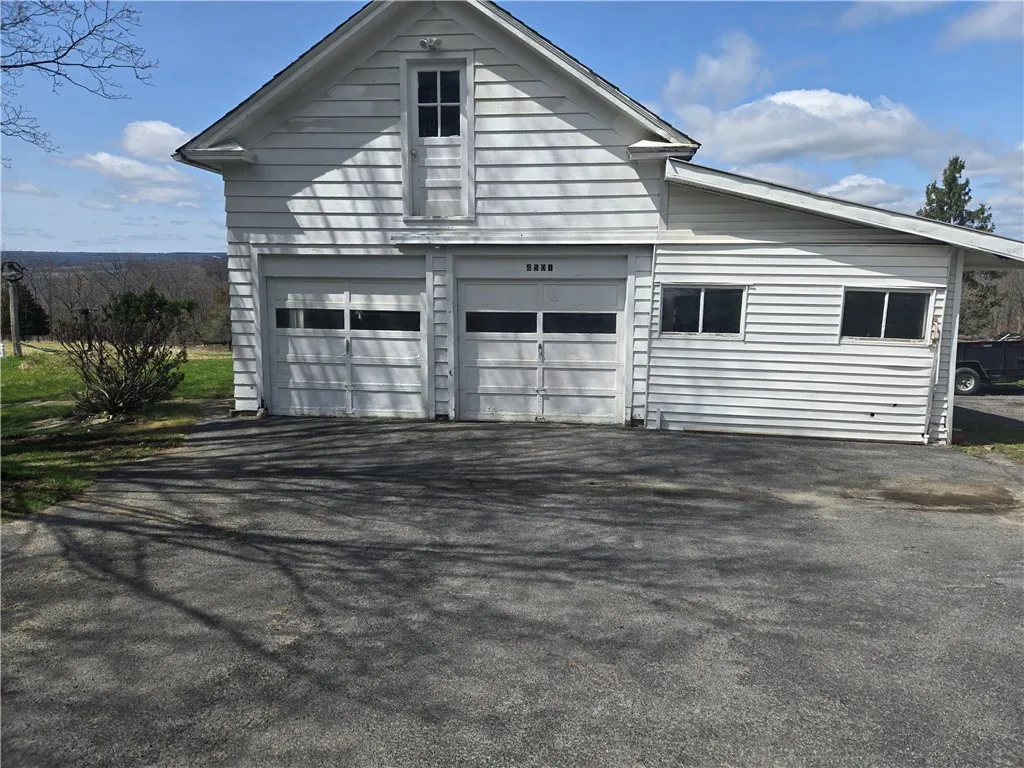 Two Car Garage with Upper Storage