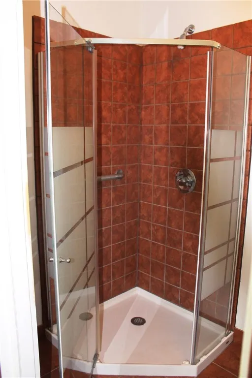 Shower In Floor Bath