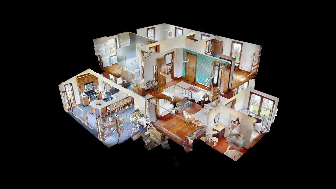 Doll House View of Rooms