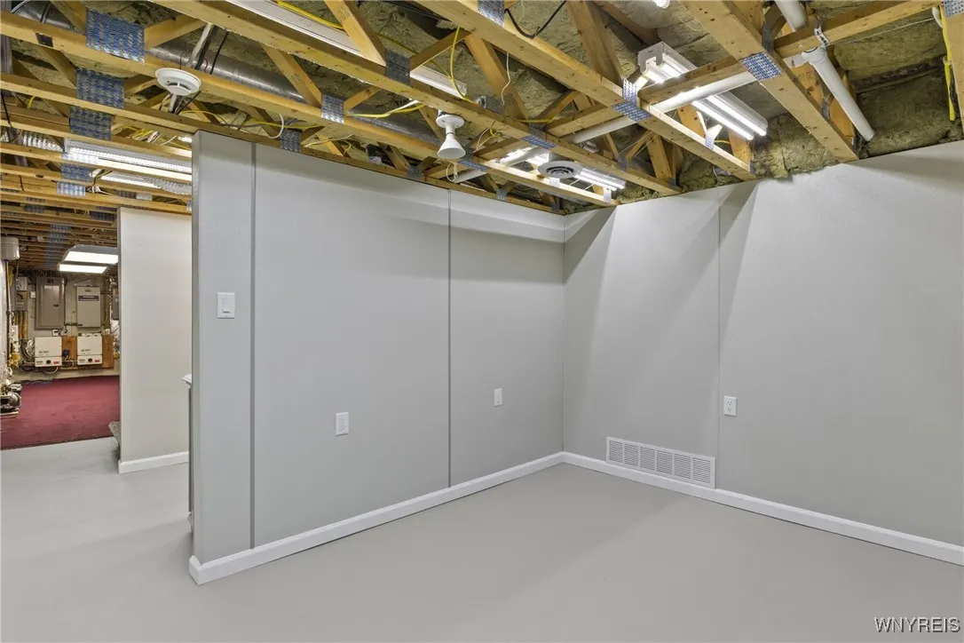Basement bonus room