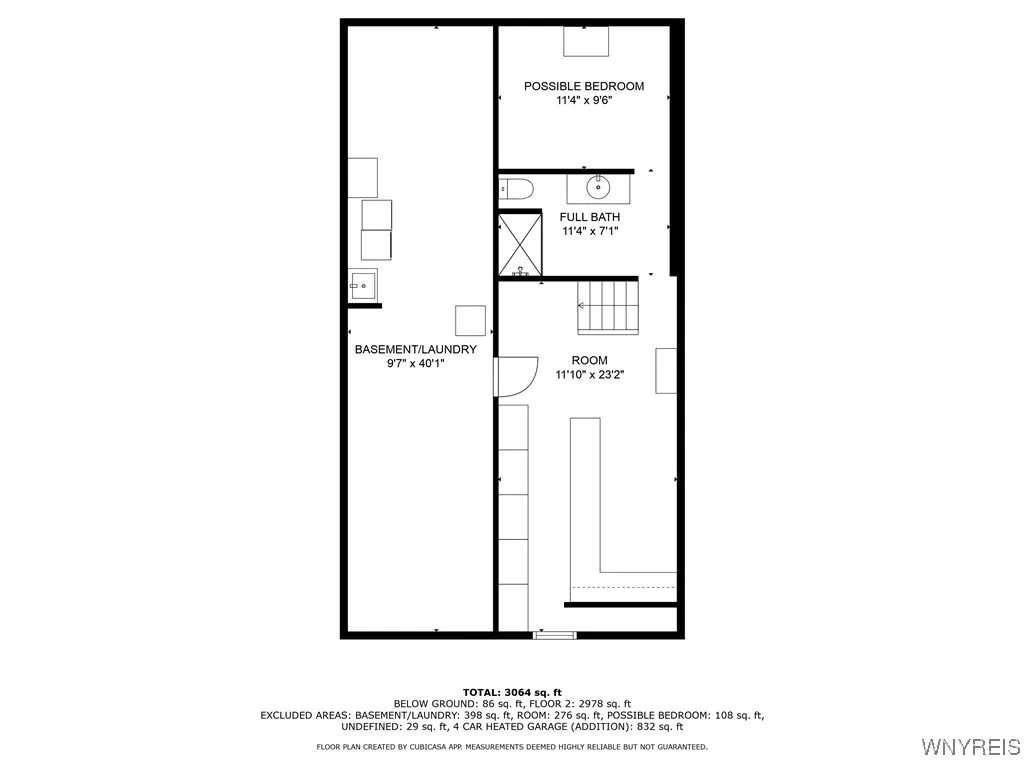 Basement Floor plan