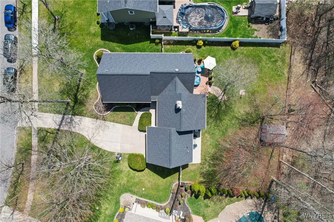 Overhead view