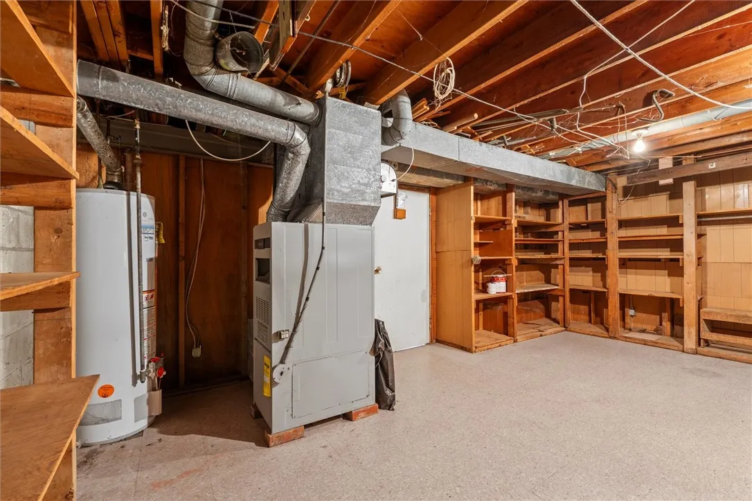 Basement storage