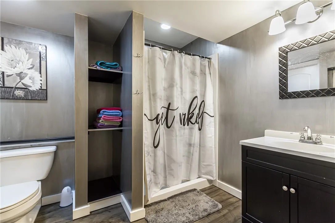 LOWER LEVEL BATH!  PLUS GREAT STORAGE AREAS TOO!
