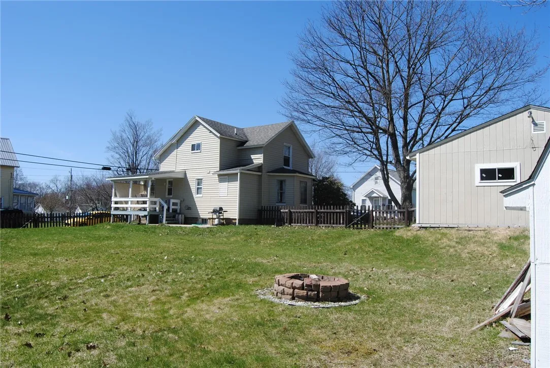 Large fenced-in yard