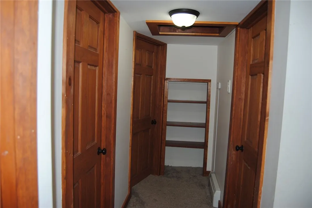 paneled wood doors -upstairs hall