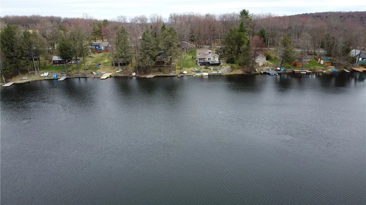 View across the lake