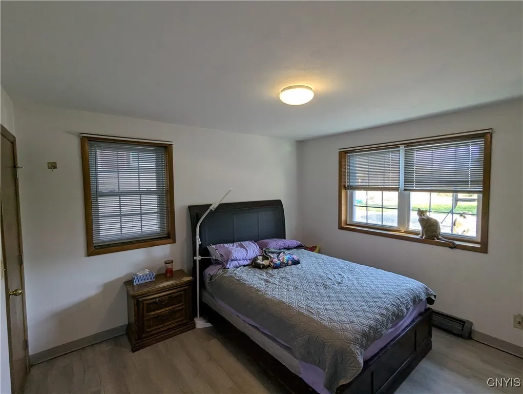 Lower level bedroom with lots of Natural light