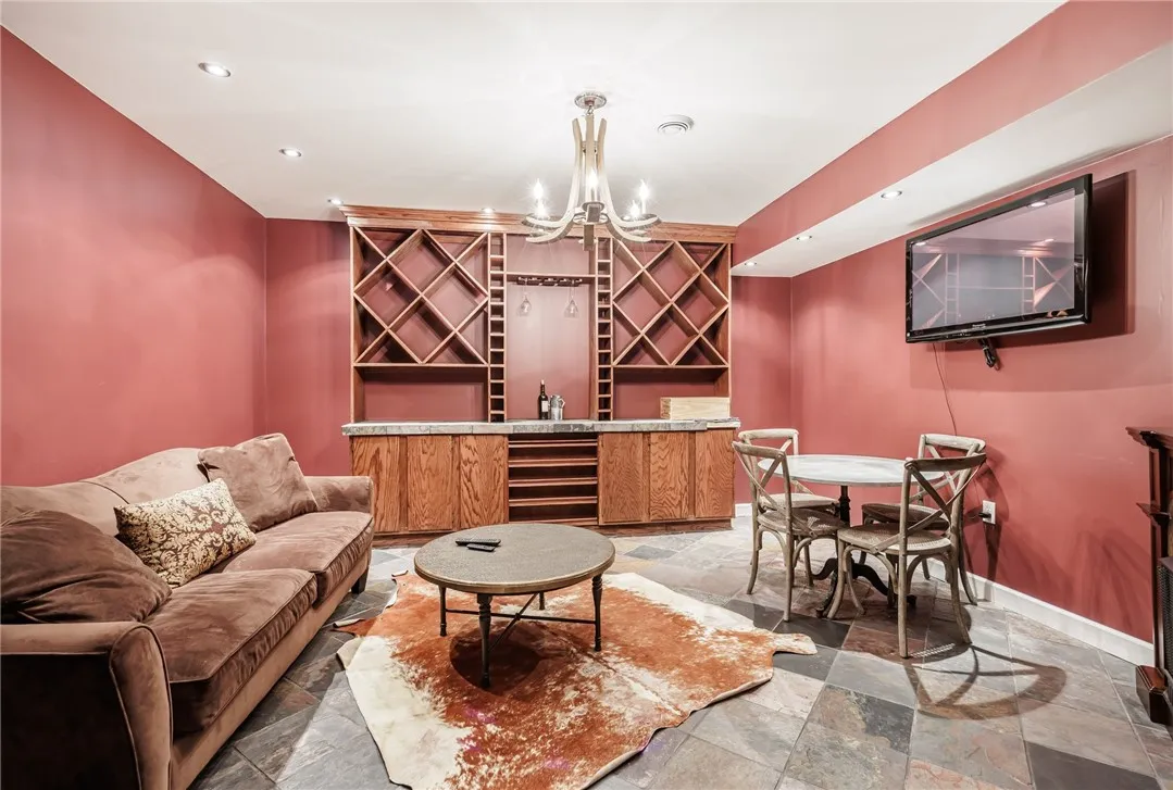 Wine Room in Lower Level